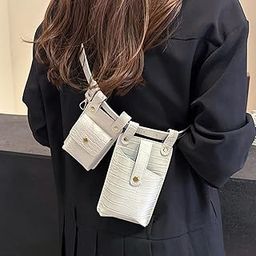 CALANDIS™ Waist Bag for Women Portable Fashion Shoulder Bag for Walking Outdoor Travel White | Womens Handbags & Bags-image-77