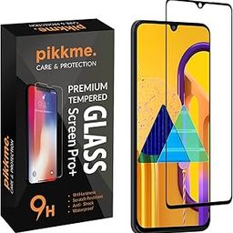 Pikkme Tempered Glass Screen Protector for Samsung Galaxy M21 / M21 2021 / M30s Edge to Edge Coverage with Easy Installation kit-picture-27