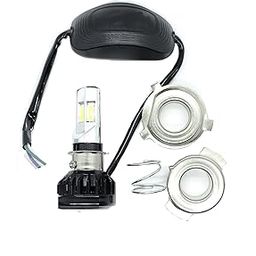 A2D 12V / 25W M6 Full Cobe H4 / HS1 Mi-6 Ultra Bright Bike LED Headlight Bulb KIT 6000K High-Low Beam-White for KTM Duke 390-image-41