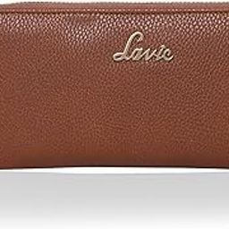 Women's Sacy Large Zip Around Wallet Brown Ladies Purse Handbag-39