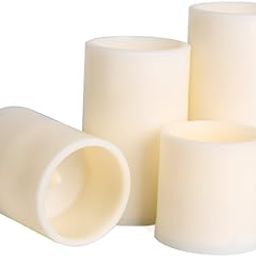 The Style Sutra SET of 4 Pieces Flameless LED Candle Decorative Battery Candle for Candlelight Dinner|Home & Garden | Home Decor| Candles|4 Pieces Led Candles-15