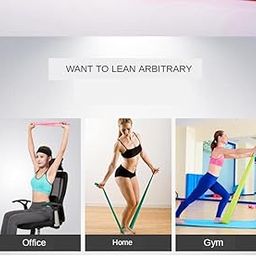 NIMMZ COLLECTION Professional Resistance Bands Exercise Loop Elastic Bands 2m Purple-image-24