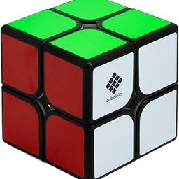 Cubelelo Drift 2x2 Black Speed Cube | Sleek & Fast Puzzle for Kids and Adults | Brain-Boosting Magic Cube for Kids Adults Comes in (Multicolor) Design-31