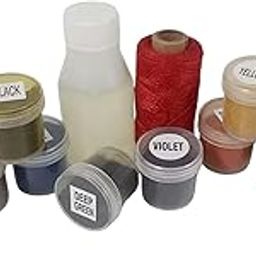 VARDHMAN All-in-One Fabric Dye Kit, Includes 12 Colors- Color Fixer- Color Knotting Thread - for Kids, Adults Tie Dye Kits for Shirts, Craft Arts Party Supplies -14 pcs – Multicolor-31