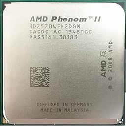 ONWEBAYK Untuk A A II X2 570 CPU Processor (3.5 GHz/6M /80W / 2000GHz Socket AM3 AM2 + 938 Pin-27