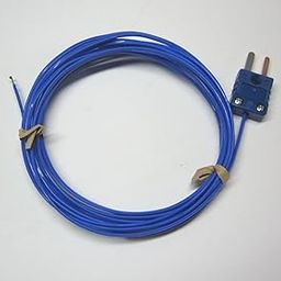 Blue T-Type Thermocouple AWG 24 Wire Sensor Probe with FEP Insulation 500 °F or 260 °C - 6 ft-image-76