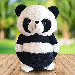 Webby Soft Animal Plush Standing Panda Soft Toy | Teddy for Kids, 20cm-image-1