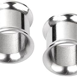 2 PCS 00 Gauge 10mm Silicone Tunnel Ear Plug Expander Stretcher (White)-22