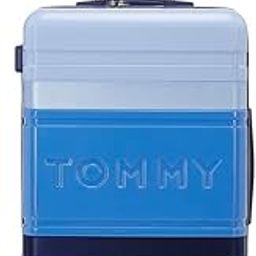 Triton Pro Cabin Hard Luggage with Vibrant Color Combinations | 48L Durable PC Shell Trolley Bag | Telescopic Handle Suitcase with TSA Lock & 360° Spinner Wheel| 58cm (Blue & Sky Blue)-4