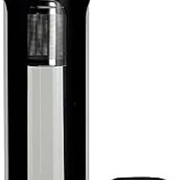 Yenergy 20oz Glass Water Bottle with Silicone Sleeve, 600ml Mug with 2 Tier Lid (Wide Mouth and Small Mouth Straight Drinking) with Tea Leak Bottle - Gym Yoga Outdoor Activities (Black)-image-65