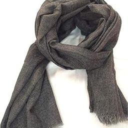 Cashmere Scarf, Pashmina Natural tone Scarf Stole Wrap Shawl, Unisex for women and Men, size 28x80 inches, Super Comfortable and Soft, Pure Cashmere-image-17