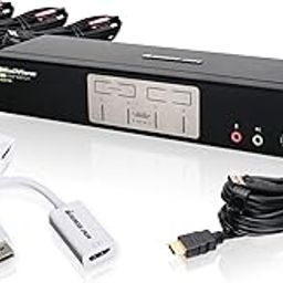 4Port HDMI and DisplayPort KVM-22