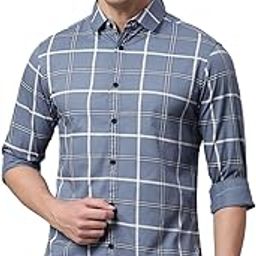 Men's Cotton Slim Fit Shirt-image-63