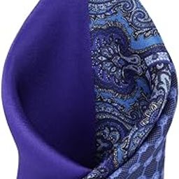 Men Blue Print Formal Pocket Square-picture-43