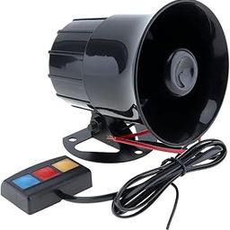 AutoBizarre 12V 3 Tone Siren Horn Hooter with Remote Controller For All Cars, Trucks, Mini Trucks, Vans Loud Siren With 3 Different Great Sounds-image-64