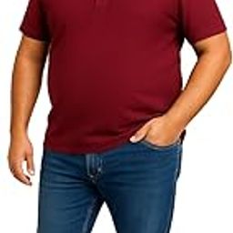 Classic Men's Polo, 100% Super Premium Cotton, Solid Colors, Proprietary BellyFit® Design – Extra Space at The Middle Prevents Stretched or Baggy Look, Sophisticated Elegance, Versatile Use. 2X - 6X.-image-67