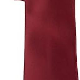Solid Burgundy Microfiber Necktie | Classic Formal & Business Tie-image-87
