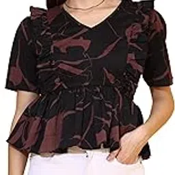 sheetal associates Women's Stylish Top for Summer | Trendy Top | Shirt for Girls-picture-11