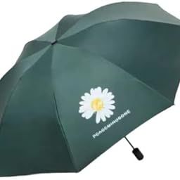 3 Fold Flower Print Automatic Sun & Rain Umbrella for Men & Women (Pack of 1)-image-103