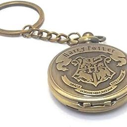 Harry Potter Pocket Watch Metal Keychain (Bronze)-image-10