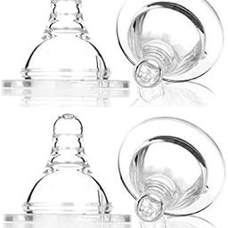 Manan Shopee Baby Steel Bottle Nipple/Wide Neck Bottle Nipple Teat for Baby Steel Feeding Milk Bottles Nipples (Pack of 4)-26