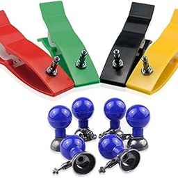 Multiple Color ECG/EKG Limb Clamp Clip Electrodes with Suction Cup Bulb Balls for Adult-image-48
