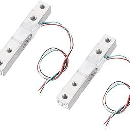 MECCANIXITY 2PCS Digital Load Cell Weight Sensor 20KG Pressure Load Cell Weighting Sensor High Precision Miniature for DIY Portable Electronic Kitchen Scale Kit-4