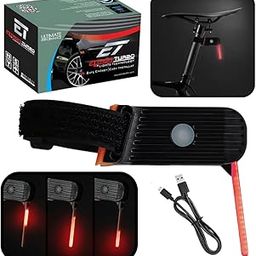 ELTRON TURBO LED Cycle Running Tail Light with Data Cable Bike Tail Light Waterproof Rear Bike Light Bicycle Tail Light Adjustable RED Light Reflection FIT for Cycles (Pack of 1 Piece)-17