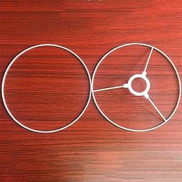 Enakshi 2x Lamp Shade Ring Set Lampshade Frame Ring for Light Cage Guard Bar Bedroom Diameter 5.91inch|Home & Garden | Lamps, Lighting & Ceiling Fans | Lamp Shades-image-58