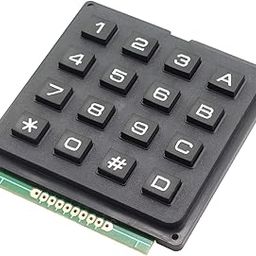 Tegg 1PC 4x4 Keypad MCU Boar Matrix Array Switch Tactile Keypad 16 Button for Arduino-73
