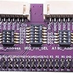 XICOOLEE Serial Expansion Module I2C Interface for Raspberry Pi, Adopts SC16IS752 Chip 8-bit I/O Expander 2-Channel UART 8 GPIOs Expansion, Slide Switch-19