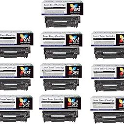 GPS Colour Your Dreams Black Laser Jet Q2612A , 12A Toner Cartridge, Compatible for hp 1020 Plus, 1022, 1005 , M1005 , 12 A Laserjet with Canon LBP 2900b Printer Cartridge-image-94