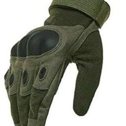 Full Finger Gloves | Riding Gloves | Arm Shooting Gym Gloves (Olive, L)-image-99