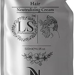 LS PROFESSIONAL Hair Straightening & Neutralizing Cream 500ML | Advanced Keratin Rebonding System for Smooth, Silky Hair | Unisex Salon-Grade Formula-image-15