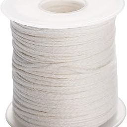 RKPM HOMES Candle Wick I Natural Cotton Braided Threads I Spool Roll Pre Waxed Wicks I for DIY Handmade Candle & Soap Making, Arts & Crafts I White - 61 Meter-picture-6