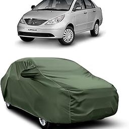 AOSIS® 100% Waterproof Car Body Cover Compatible with Tata Manza with Mirror Pocket | 3 Layered Thick Fabric | 100% Rain Proof | Weather Proof | Dust Proof (Olive Green)-picture-31