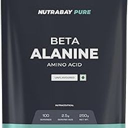 Nutrabay Pure 100% Beta Alanine - Unflavoured, 250g-image-30