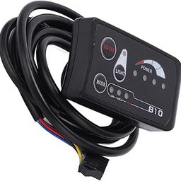 Ubervia LED Display Control Panel, 36V 48V LED Display Panel Internal Circuit Protection for Pasion Electric Bike Motor for 22.2mm Handlebars-image-39