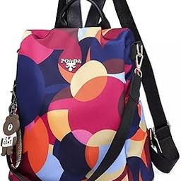 Trending Modern Oxford Antitheft Women Girls Trendy College Bag Travel Casual Backpack Gift for Het-46