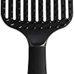 Ikonic Professional Flexi Paddle Hair Brush - Ionic Technology, Flexible Vented Head, Anti-Static, Heat-Resistant, Smooth Rounded Tips for Detangling Wet & Dry Hair, Frizz Control & Shine-2