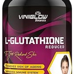 VINIIGLOW BOTANICS Glutathione Capsules 1000mg - 60 Capsules-image-91