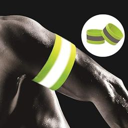 SOLDOUT™ Reflective Bands for Running | Visible Running Gear for Arm, Wrist, Ankle & Leg | Stay Safe with Reflector Safety Armbands, Great for Running, Cycling & Jogging at Night (Pack of 2)-image-16