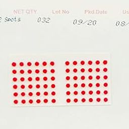Eyetex pallavi Bindi P8 RED (Pack of 10 flaps)+Fancy designer bindi 1 card-image-14