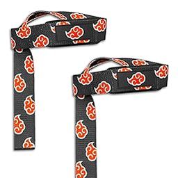 Anime Weight Lifting Wrist Wraps - 25" Long Lifting Straps Wrist Wraps for Weightlifting Hand Weights Gym Grips Workout Gloves for Men Women Gym Gloves Wrist Strap Exercise Gym Accessories, Red Akat-image-28