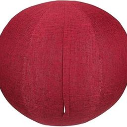 ATORSE Yoga Ball Cover Foldable Protective Ball Cover Anti Burst Ball Cover Red 65cm-image-15