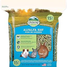 Oxbow Animal Health Alfalfa Hay for Pets, 15-Ounce, All Life Stages, 1 count-20