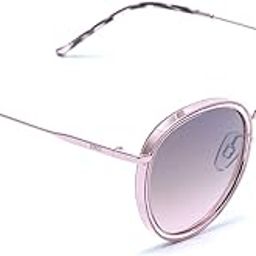 Moden Lenon Sunglass with Round Frames | Polycarbonate Material |Adults-Unisex Sunglasses with Cover Case-image-61