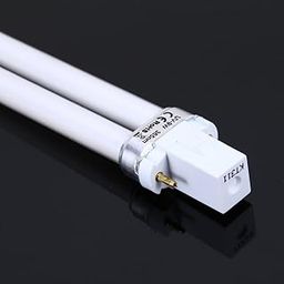 9W U Shaped Bulb G23 Warm White 365Nm,Tube 365Nm Bulb,Nailstar Replacement 9W Nail Light Bulbs Lamp Tube for Nail Art Dryer-image-74