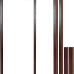 NIKI WPC Door Frame | 850 Density | Dark Teak Textured | Ideal for Bedroom, Bathroom, Balcony, Office, Kitchen | 15,800kg | 75×50mm Thickness | 7ft & 3ft (Bottomframe not Included)-image-15
