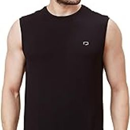 Bamboo Gym Vest for Men | Anti Odour, Anti Microbial and Super Soft | Comfortable Active Fit Tanks-image-93